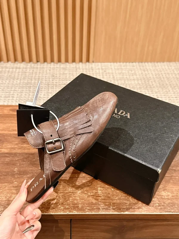 Prada Brogue Loafers