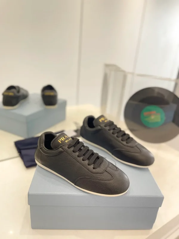 Prada Triangle Winter Loafers