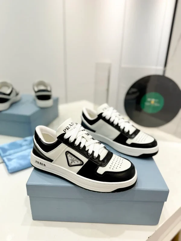 Prada Triangle Winter Loafers