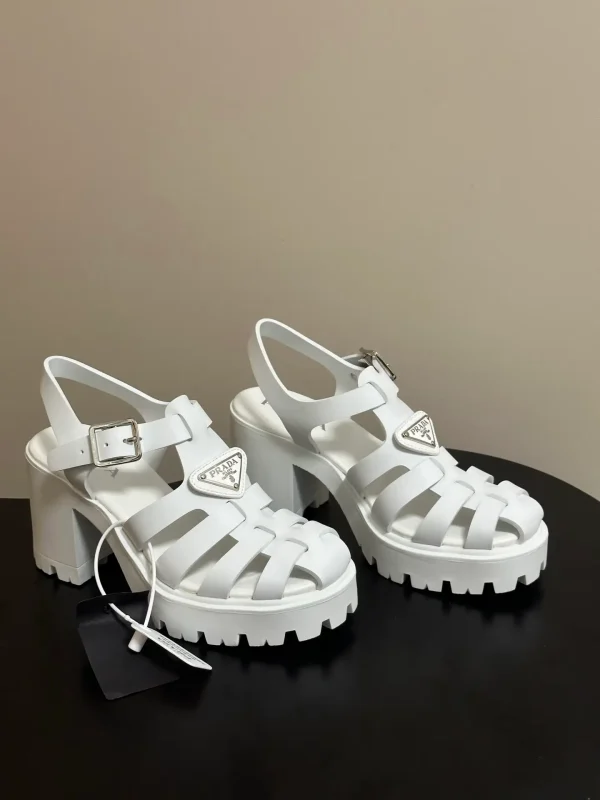 Prada Monolith Platform Sandals